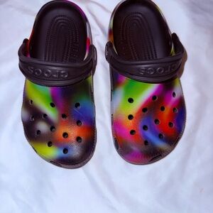 Crocs Kids Tye-Dye Style
